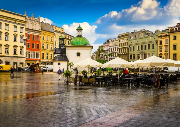 Krakow historiska centrum — Stockfoto