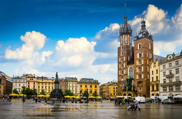 Krakkó történelmi központ — Stock Fotó