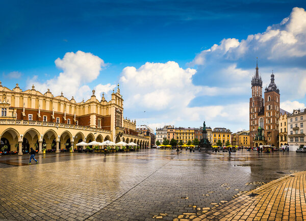 Krakow historical center