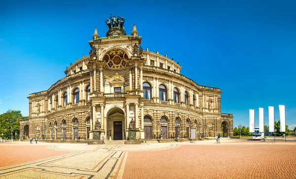 L'ancienne ville de Dresde, Allemagne — Photo