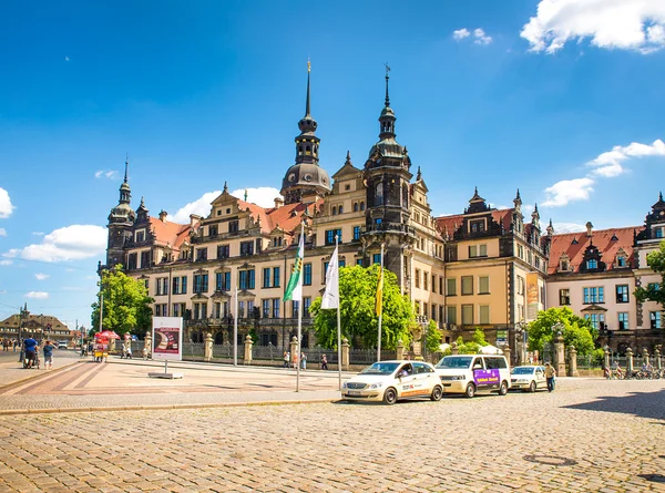 A antiga cidade de Dresden, Alemanha — Fotografia de Stock