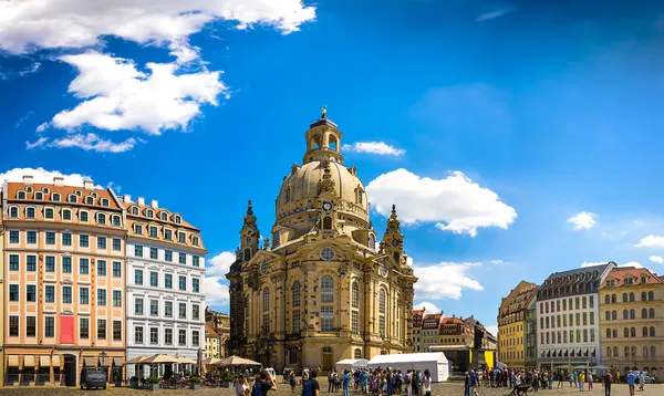 A antiga cidade de Dresden, Alemanha — Fotografia de Stock