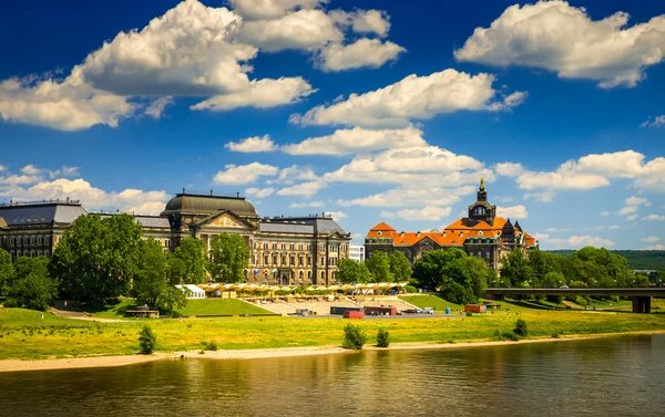 L'ancienne ville de Dresde, Allemagne — Photo