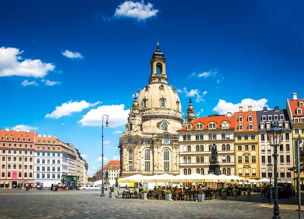 A antiga cidade de Dresden, Alemanha — Fotografia de Stock