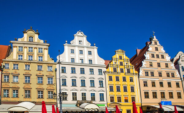 Wroclaw - Poland's historic center, a city with ancient architecture.
