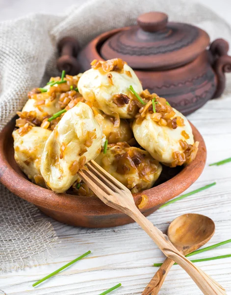 Ukrainian dumplings — Stock Photo, Image