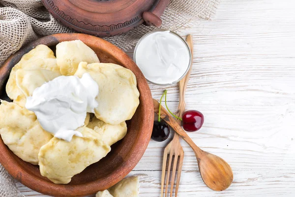 Dumplings ucranianos — Foto de Stock