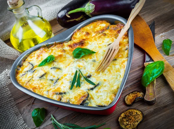 Grekisk moussaka — Stockfoto