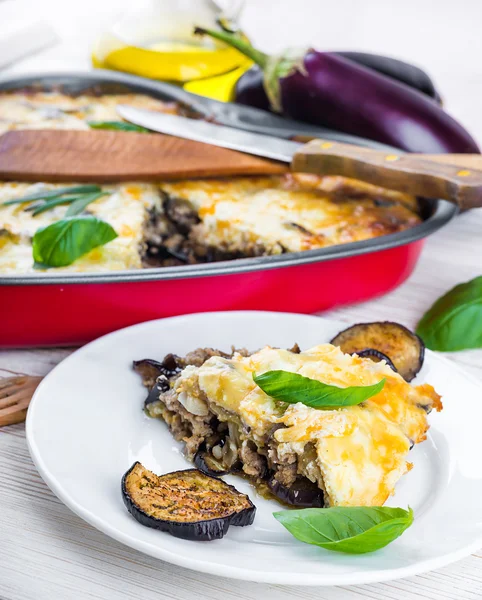 Grekisk moussaka — Stockfoto