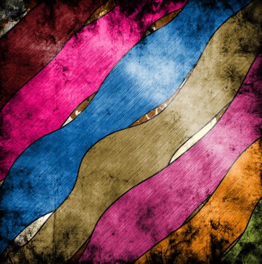 soyut boya lekeleri ve renkli çizgiler Grunge arka plan