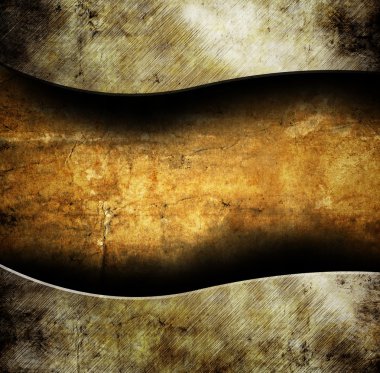 metal Grunge şablon