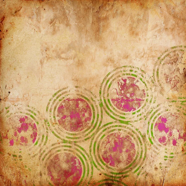 Grunge circles background — Stock Photo, Image