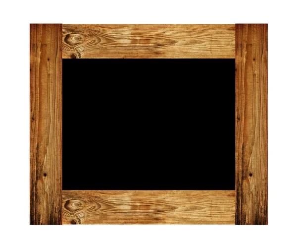 Dřevěný rám pozadí — Stock fotografie
