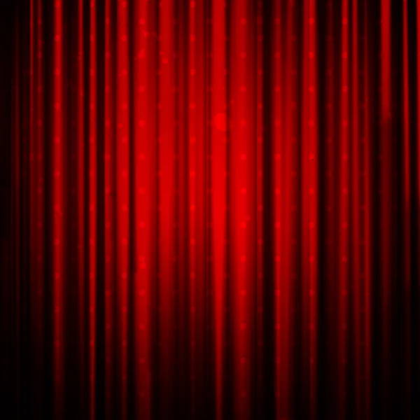 Red curtain with place for text — Stock Photo, Image