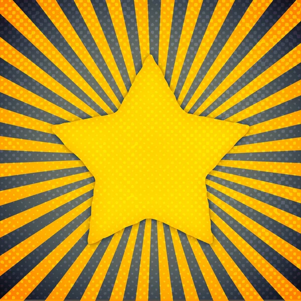 Yellow star — Stock Photo, Image