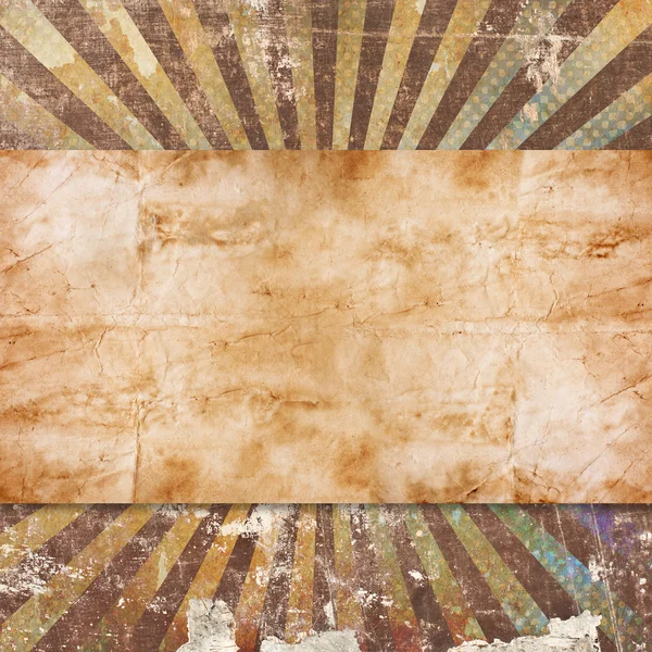 Abstract vintage background in retro style — Stock Photo, Image