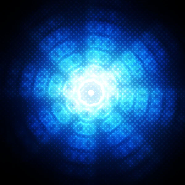 Abstract circles on blue background — Stock Photo, Image