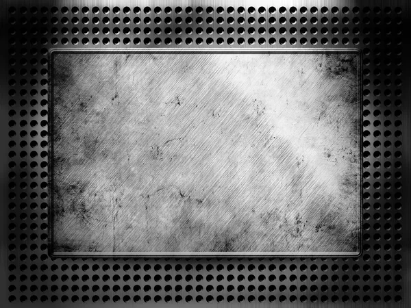 Metal template background — Stock Photo, Image