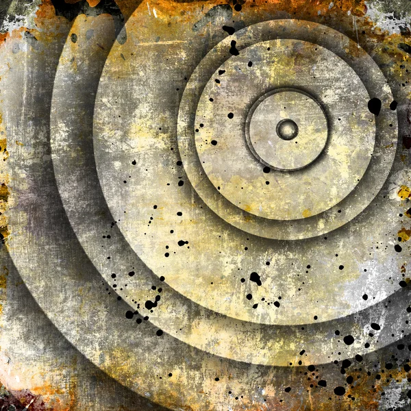 円の抽象的な背景 — ストック写真