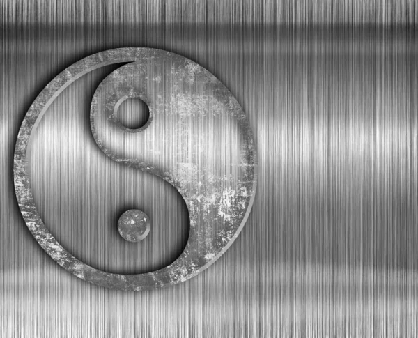 Simbolo yin yang — Foto Stock