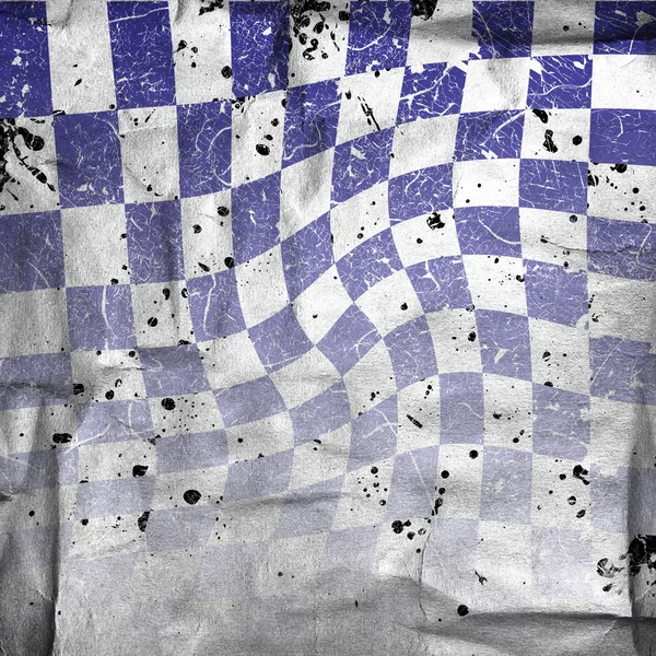 Vivid grunge chessboard backgound with stains — Stock Photo, Image