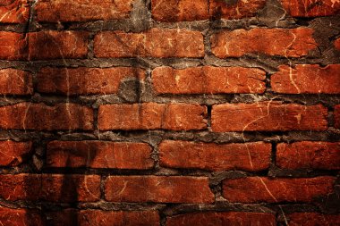 Tuğla duvar dokusunun arkaplanı