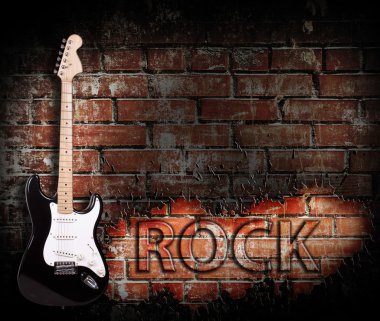 Grunge rock müzik poster