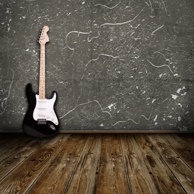 Odada elektro gitar