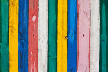 renkli ahşap duvar arka plan