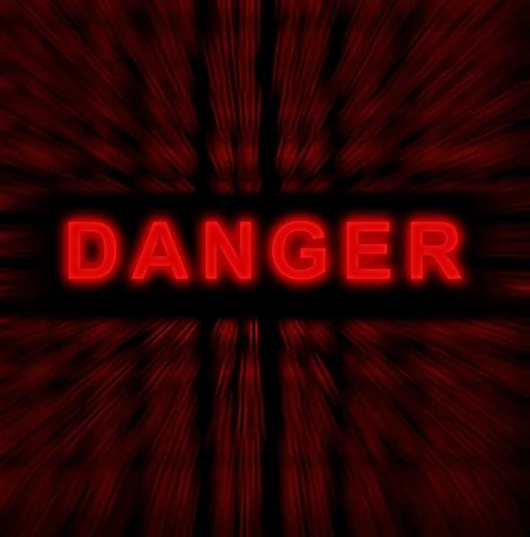 Word danger — Stock Photo, Image