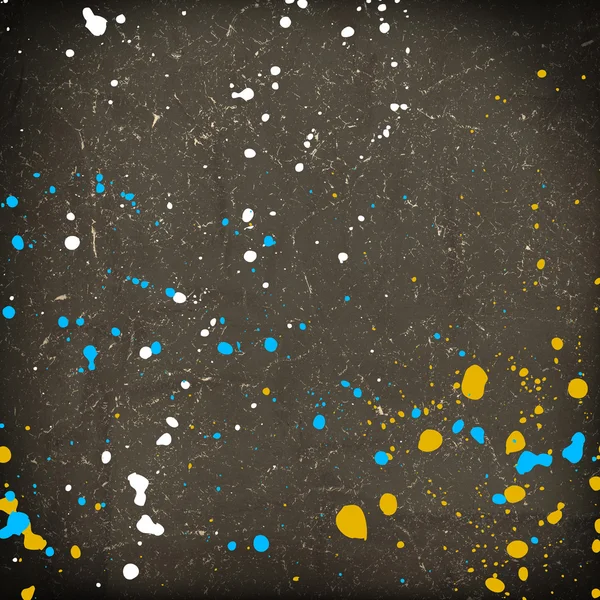 Абстрактный гранж фон с абстрактными пятнами краски — стоковое фото