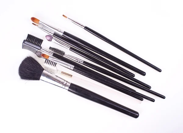 Professional cosmetic brushes — Stock Photo, Image