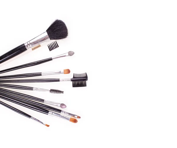 Professional cosmetic brushes — Stock Photo, Image