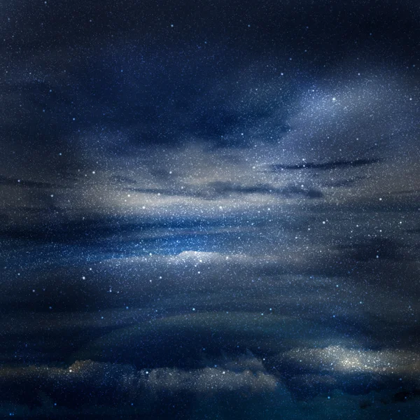 Universum voller Sterne — Stockfoto