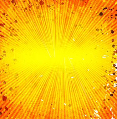 Güneş ışınları grunge arka plan