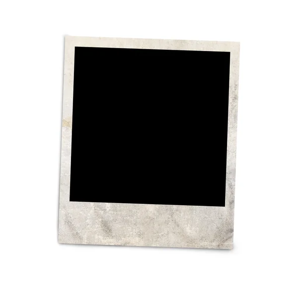 Puste zdjęcie ramki izolowane na białym tle — Zdjęcie stockowe