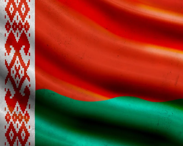 Grunge-Weißrussland-Flagge — Stockfoto