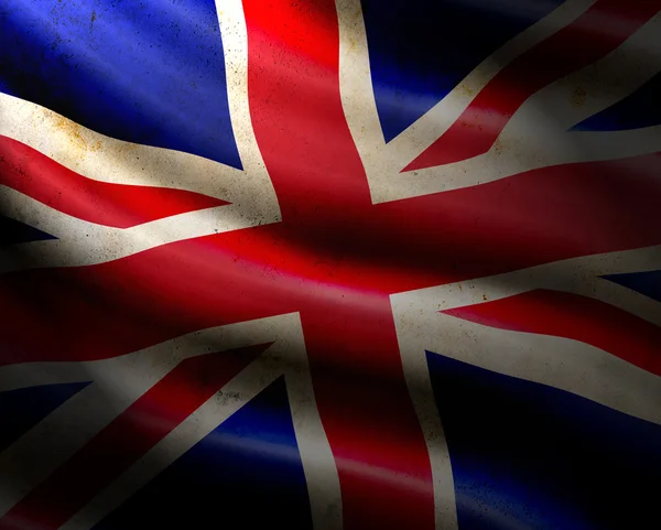 Grunge England Flagge — Stockfoto