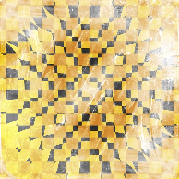 Abstract grunge checkered background — Stock Photo, Image