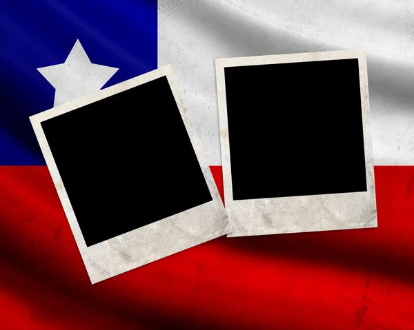 Grunge Chile flag — Stock Photo, Image