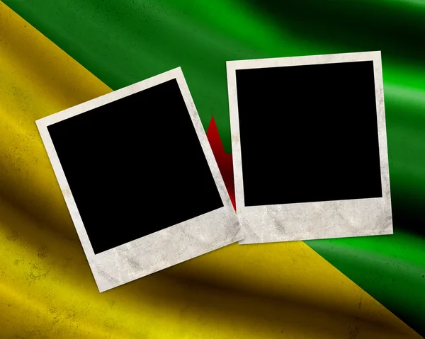 Grunge French Guiana flag — Stock Photo, Image