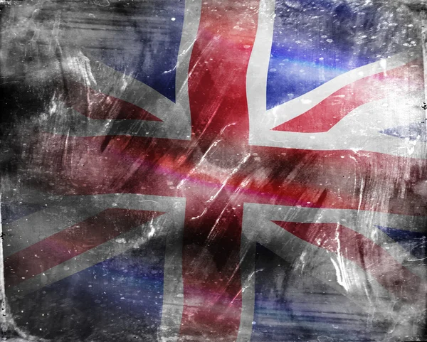 Grunge England Flagge — Stockfoto