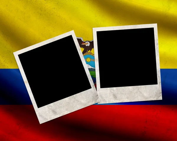 Grunge Ecuador flag — Stock Photo, Image