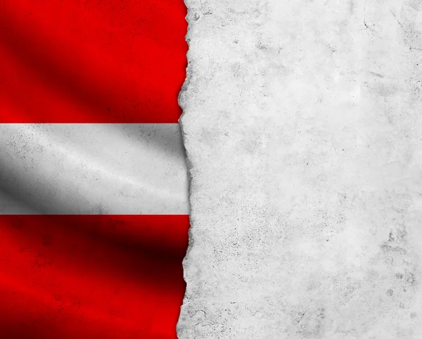 Grunge Latvia flag — Stock Photo, Image