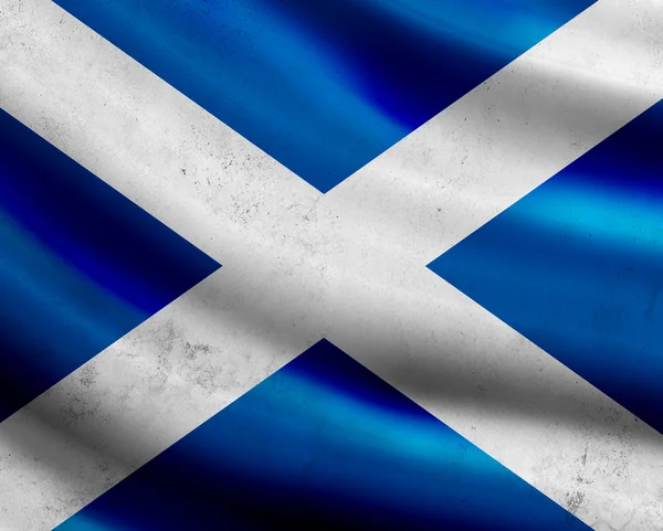 Grunge Scotland flag — Stock Photo, Image