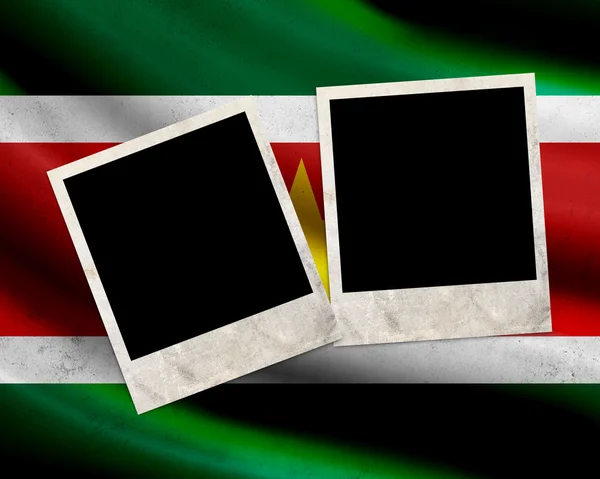 Grunge Surinam flag — Stock Photo, Image