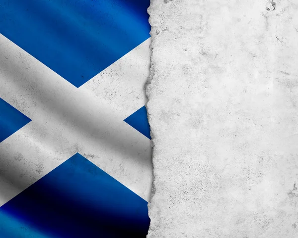 Grunge Scotland flag — Stock Photo, Image