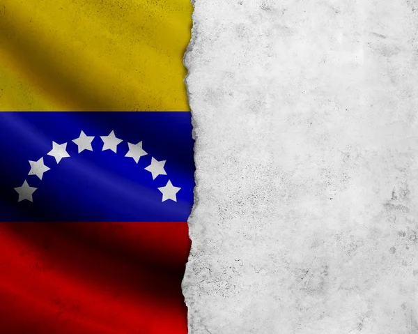 Grunge Venezuela bandiera — Foto Stock