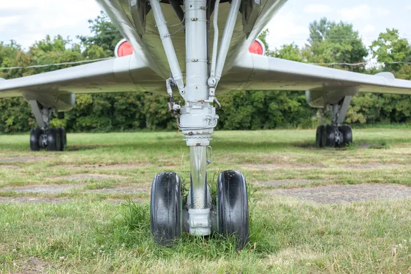 飛行機の着陸 — ストック写真