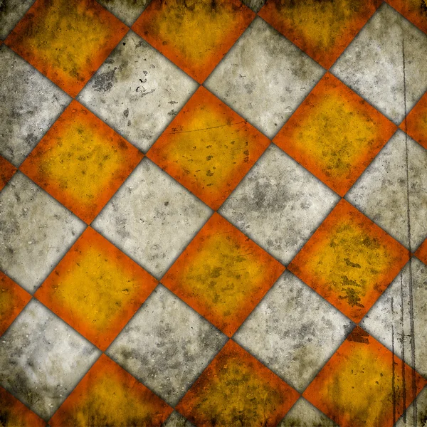 Grungy chessboard background — Stock Photo, Image